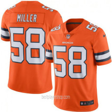 Von Miller Denver Broncos Mens Game Color Rush Orange Jersey Bestplayer